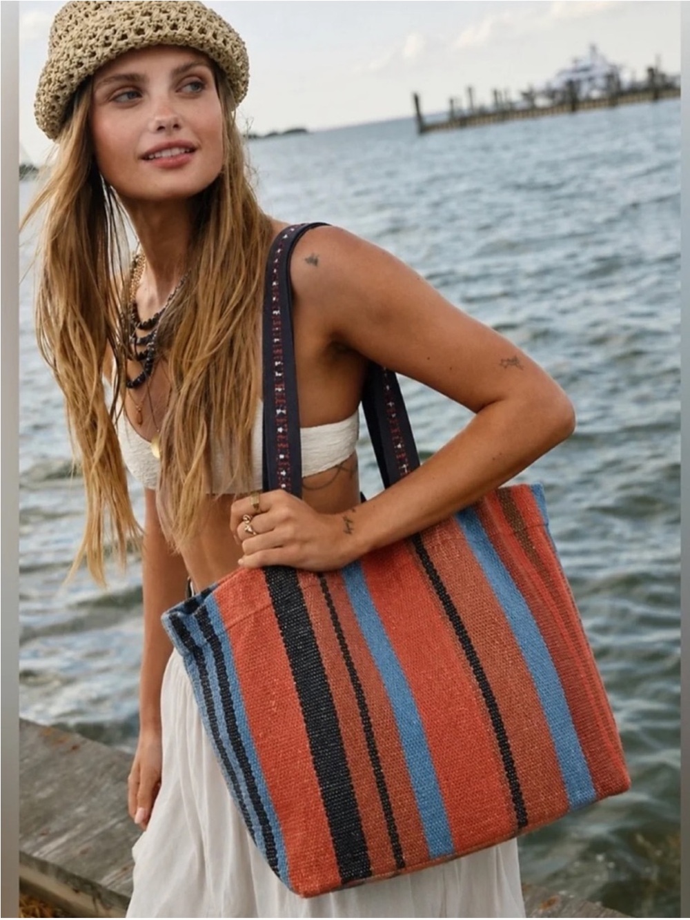 Free People Copacabana Tote Bag